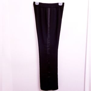‼️NWT AllSaints black trousers with satin stripe size 6‼️